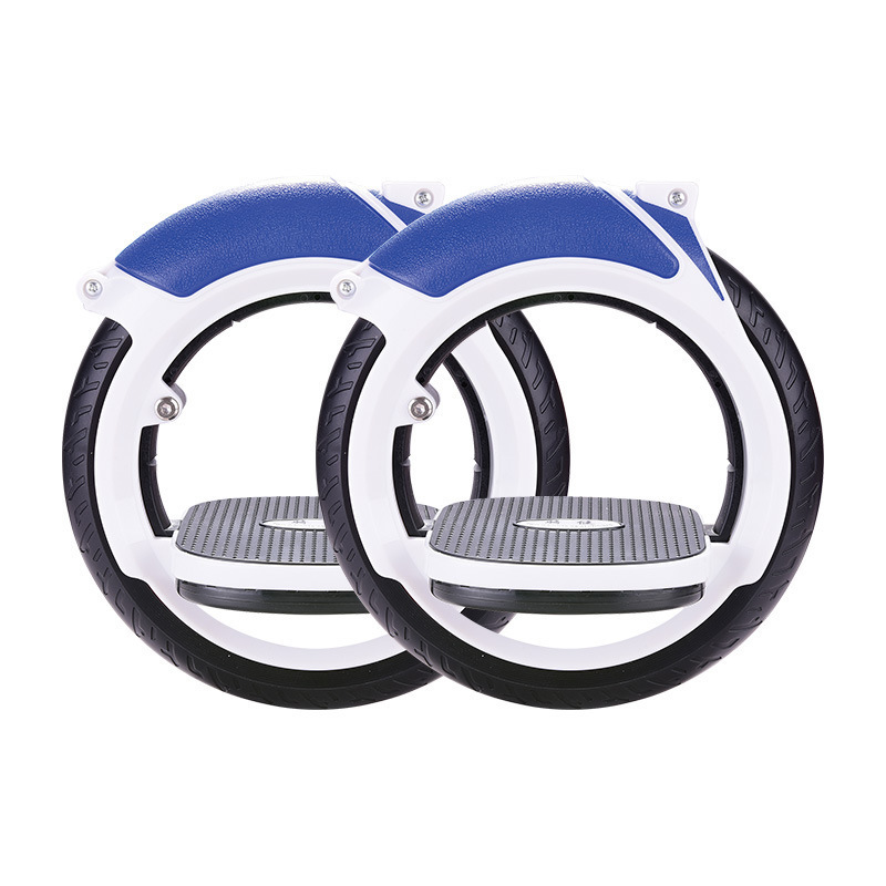 Two wheeled pedal skateboard